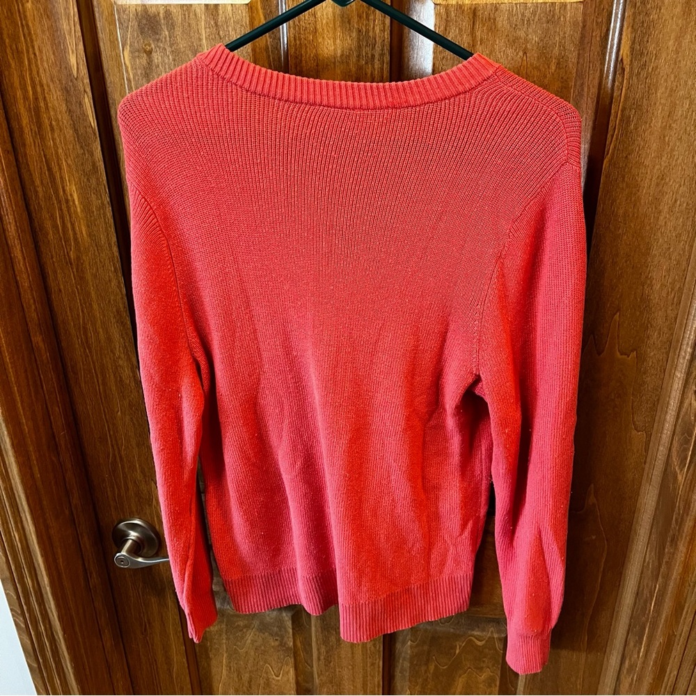 Women’s St John’s Bay Cardigan Salmon Medium - Picture 3 of 3